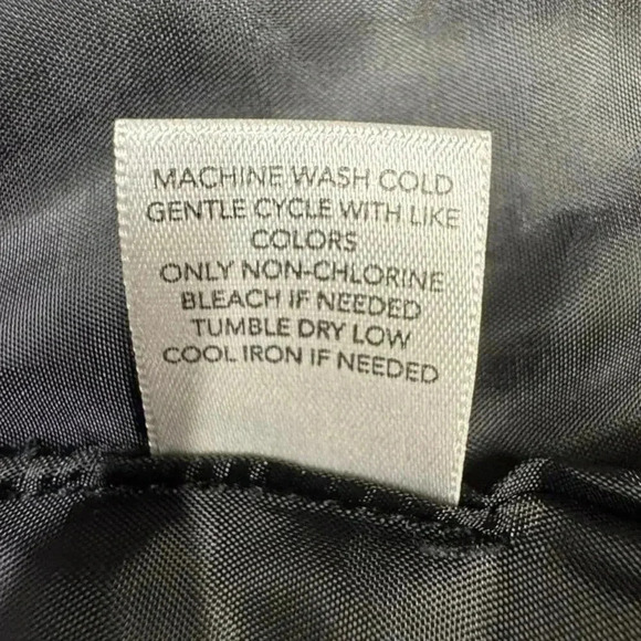 Christopher & Banks Black & White Knit with Faux Fur Trim Stand up Collar Sz XL - Picture 11 of 14